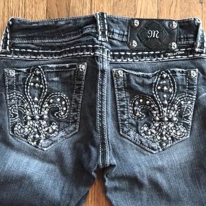 Miss Me Boot Cut Jeans Size 25